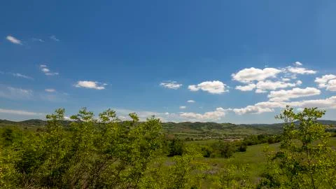 Clouds in Tuscany Stock Photos