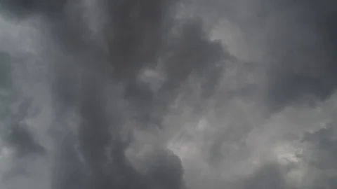 Clouds in the typhoon sky Video stock 114315067