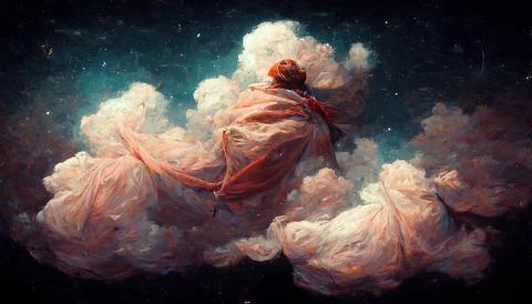 CLOUDS v04 Stock Illustration