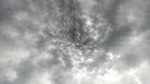 Clouds video shot distorted and artistically edited , 4k Stock Footage 247573105
