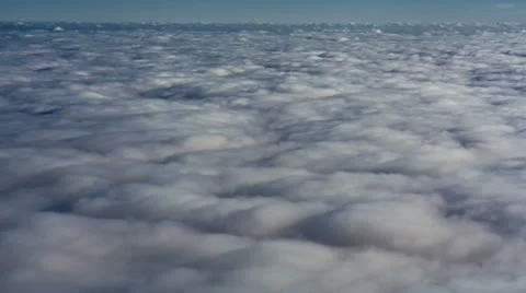 Clouds view from above Video stock 12618001