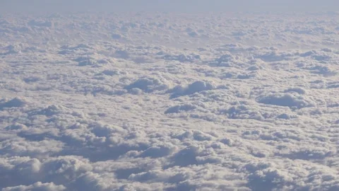 Clouds view from airplane Stock Footage 133353340