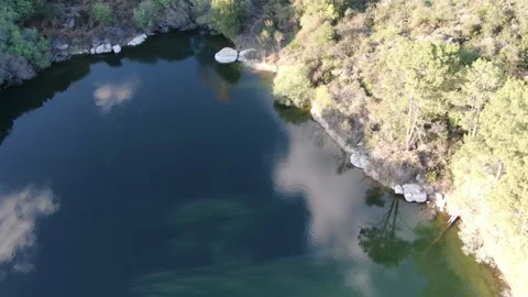 Clouds in the water 스톡 동영상 136844536
