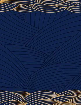 Clouds, waves, curved lines abstract background Ilustración de archivo