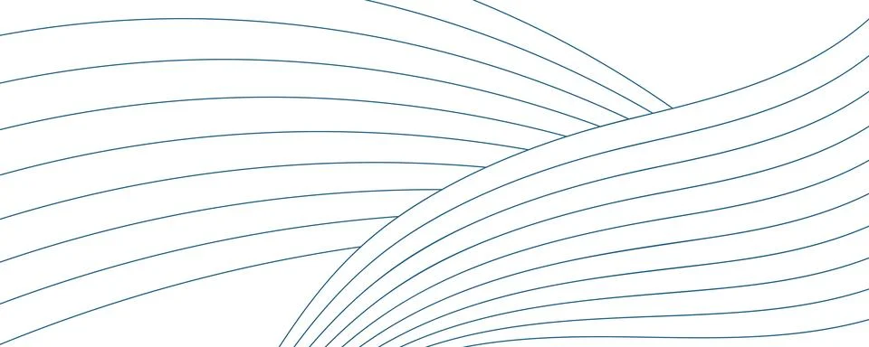 Clouds, waves, curved lines abstract background Stock Illustration