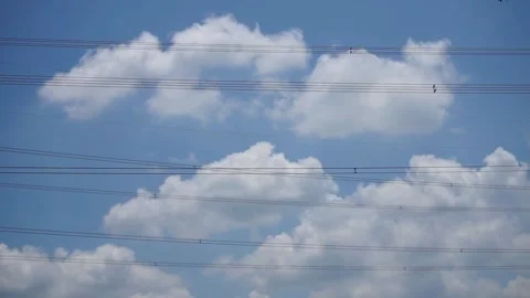 Clouds with white color Stock Footage 289420564
