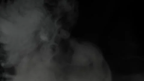 Clouds of white smoke or steam on dark background 스톡 동영상 276756446