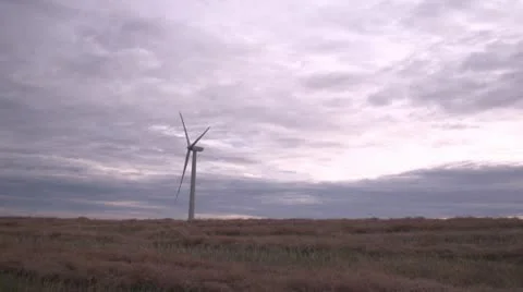 Clouds Wind Power Timelapse Stock Footage 12058688