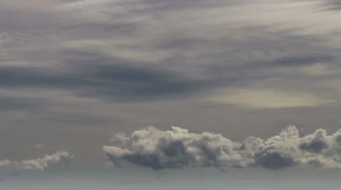 Clouds wind time lapse Stock Footage 32373893