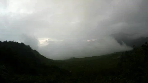Clouds in Yuang Yang, China, time lapse Vidéo 511018