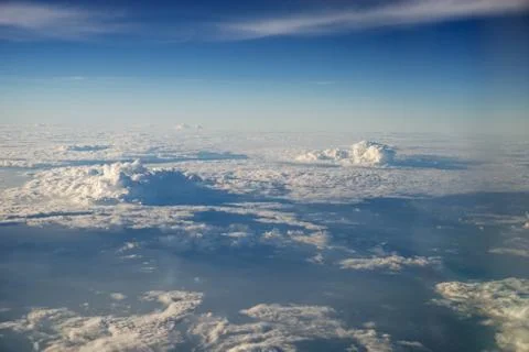 Cloudscape From Above Foto stock