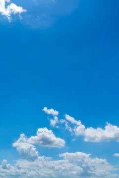 Cloudscape and blue sky for backgrounds Foto stock