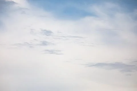 Cloudscape and blue sky at summer day Foto stock