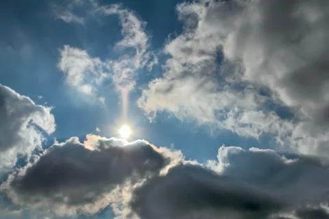 Cloudscape as  background Foto stock