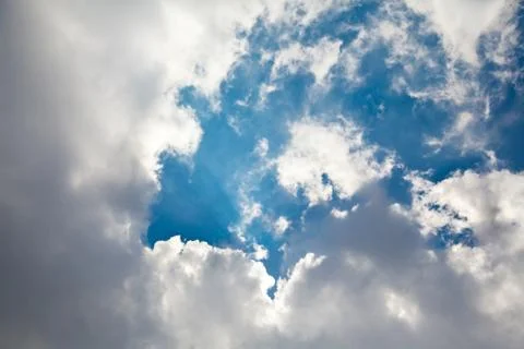Cloudscape Background Stock Photos