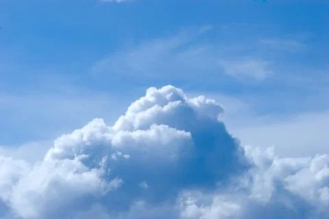 Cloudscape background Stock Photos