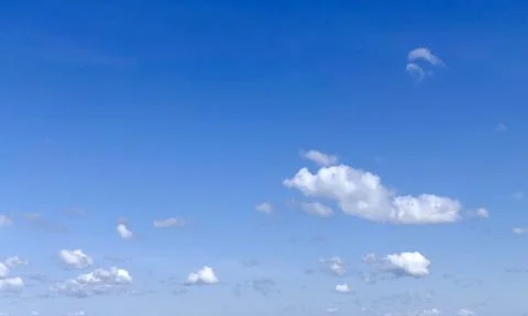 Cloudscape - Blue sky and white clouds Stock-Fotos