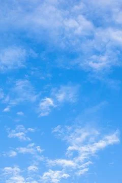 Cloudscape with Blue Sky in Daytime 스톡 사진