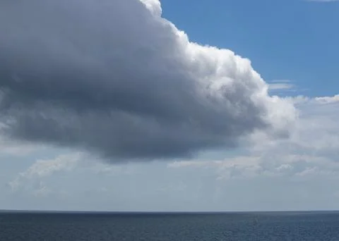Cloudscape with blue sky Foto stock