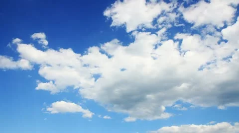  cloudscape  with blue sky,timelapse Video stock 11401256