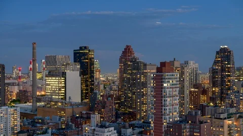 Cloudscape Day to Night Timelapse II Stock Footage 126540624