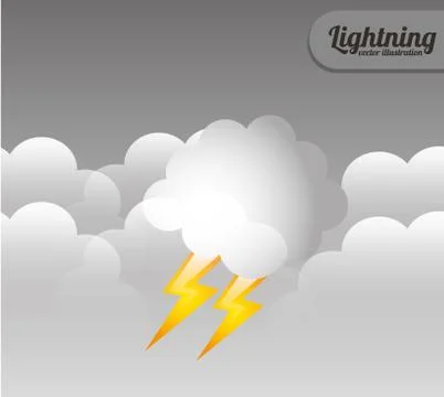 Cloudscape design, vector illustration. Illustration