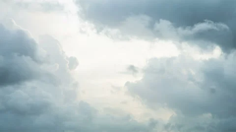 Cloudscape - dramatic storm clouds at sunset 스톡 동영상 55382034