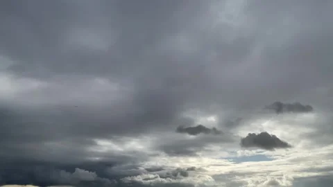 Cloudscape has been developing in gorgeous form. Backgrounds and textures. Video stock 253466543