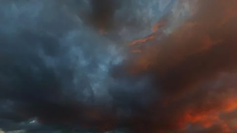 Cloudscape has been developing in gorgeous form. Backgrounds and textures. 스톡 사진