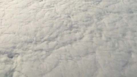 Cloudscape HD nature aerial video background. Flying above сumulus clouds Stock Footage 74730548