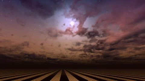 Cloudscape Stock Illustration