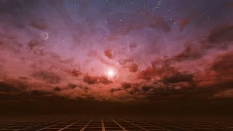 Cloudscape Stock Illustration