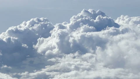 Cloudscape in motion to left.Aerial shot.Time lapse. Stock Footage 103796046