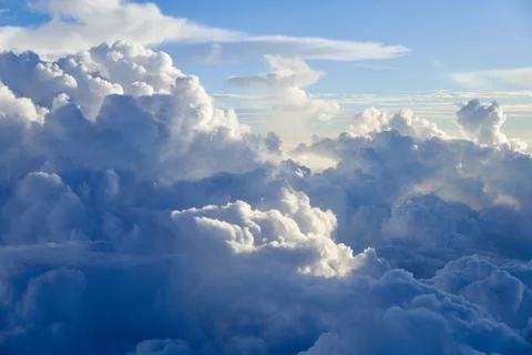 Cloudscape nature background Stock Photos