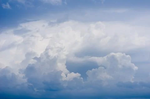 Cloudscape in the nature Stock Photos