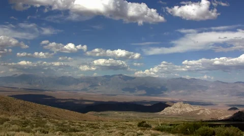 Cloudscape over mountains (timelapse) Stock Footage 28584548