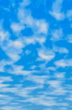 Cloudscape scene with Blue Sky Stock Photos