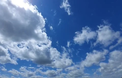Cloudscape sky timelapse 20x 03 Video stock 195632866