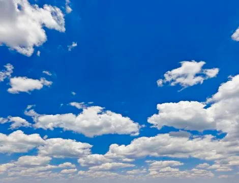 Cloudscape with some wonderful scenic clouds Stock Photos