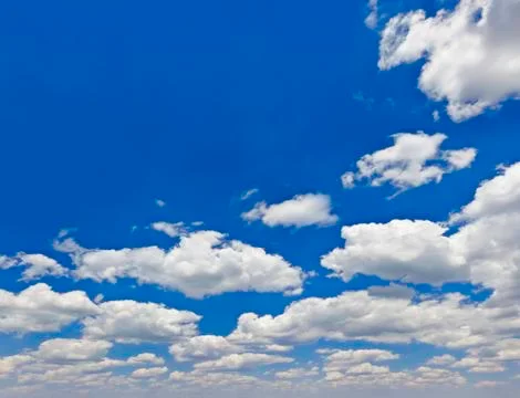 Cloudscape with some wonderful scenic clouds Stock Photos