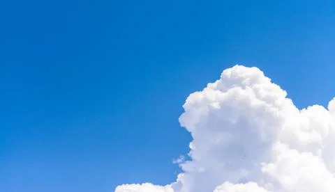 Cloudscape in spring Stock Photos