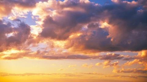 Cloudscape stormy cumulus clouds rolling over sky time-lapse 스톡 동영상 89436967