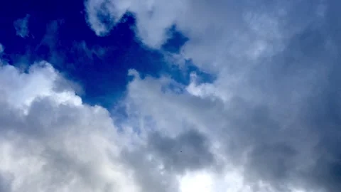 Cloudscape of the summer sky Stock Footage 299740628