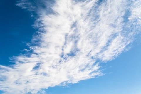 Cloudscape in sunny day Stock Photos