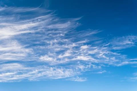 Cloudscape in sunny day Stock Photos