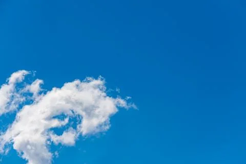 Cloudscape in sunny day of spring Stock Photos