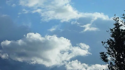 Cloudscape Time Lapse 1 Stock Footage 8988721