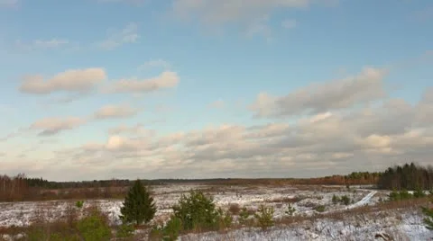 Cloudscape, time lapse Stock Footage 11259245