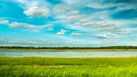 Cloudscape Time-lapse Video stock 76170098