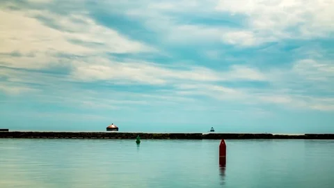 Cloudscape time lapse Stock Footage 76171906